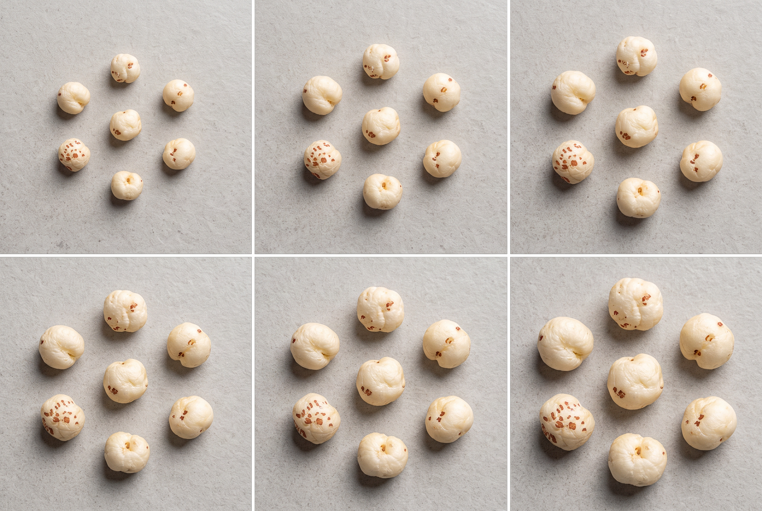 Fox nut grades